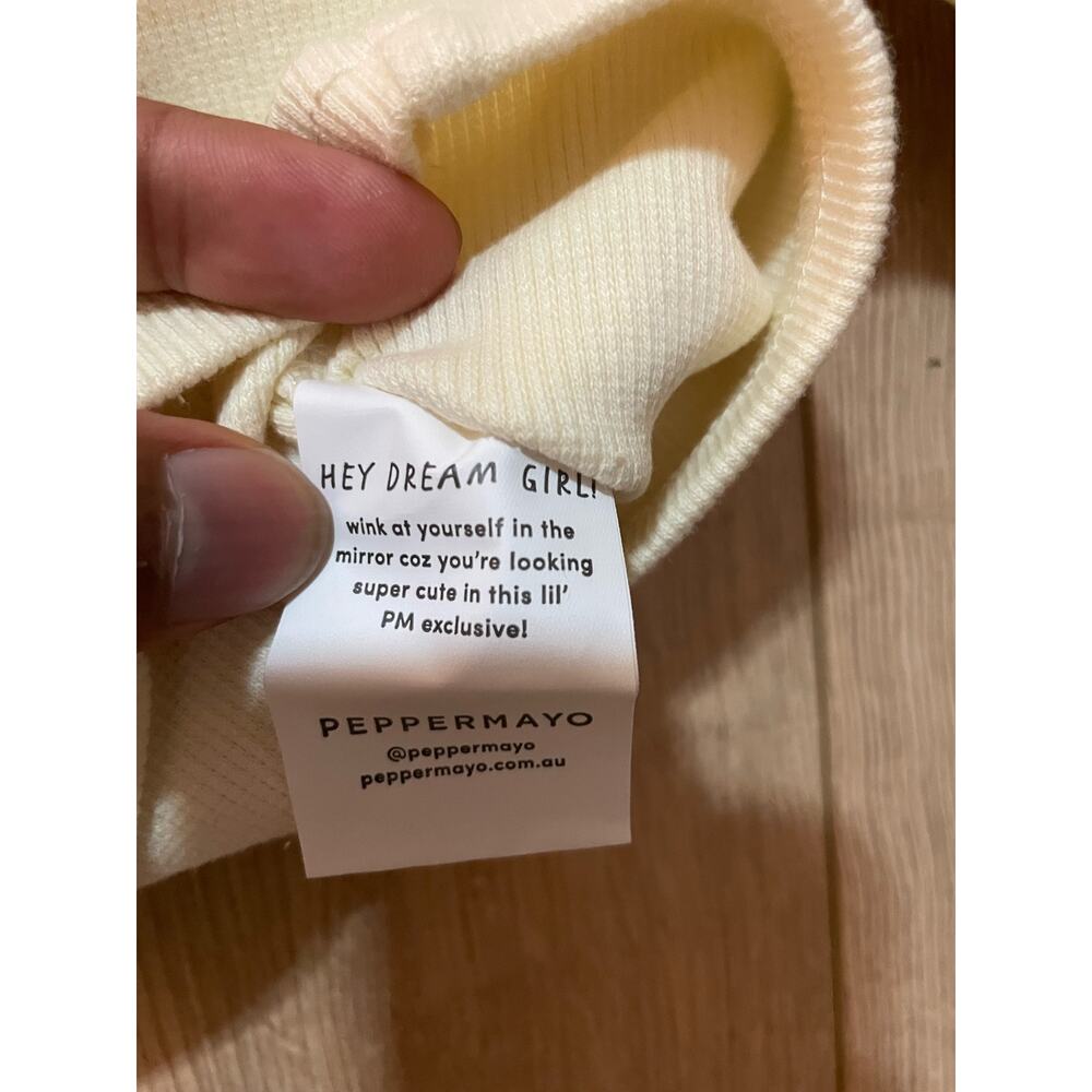 PepperMayo - Cold Shoulders top / Ivory / size 2 / NWT - Picture 4 of 6